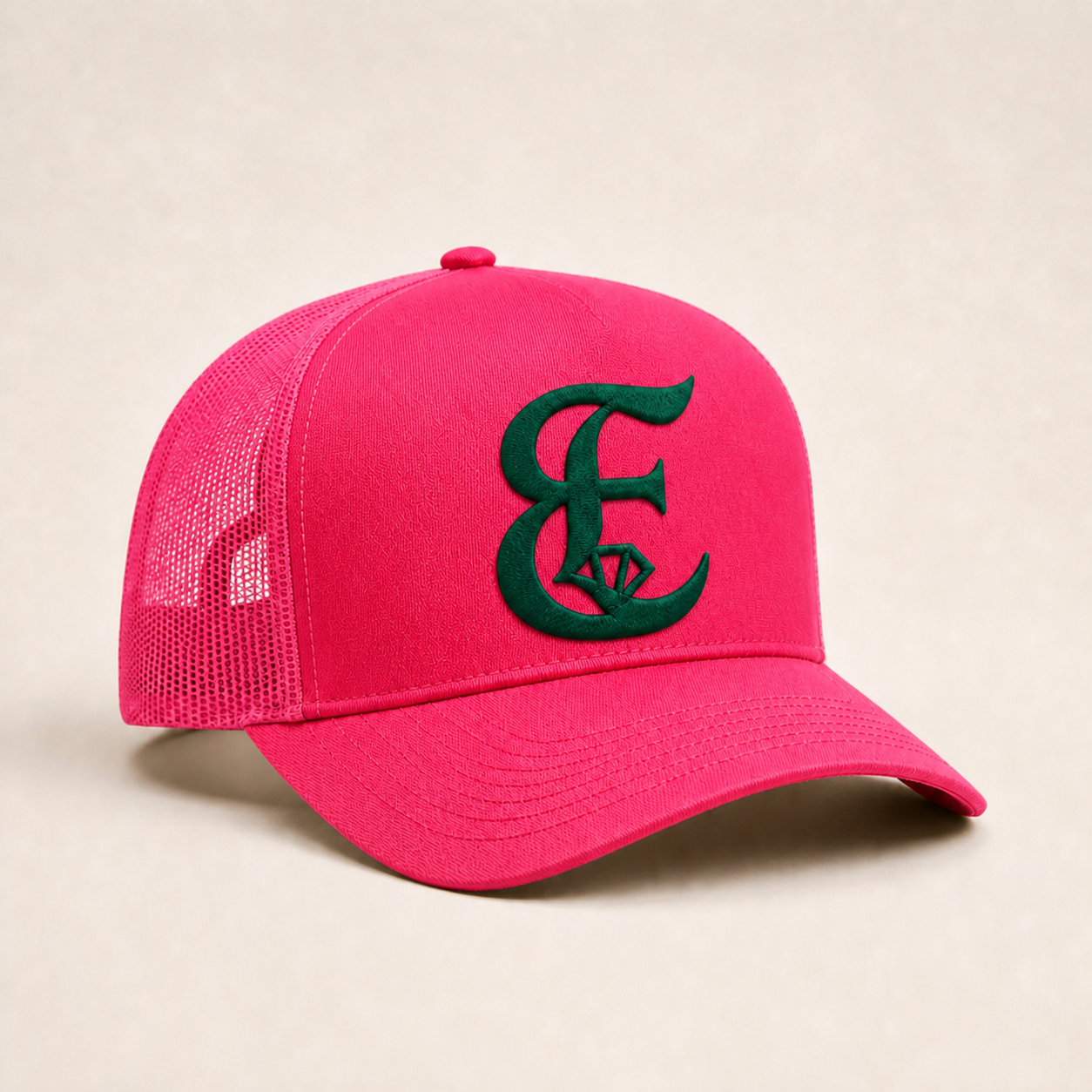 Bone Emerald - E Diamante Verde - Pink
