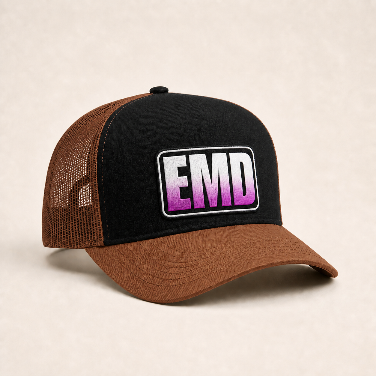 Bone Emerald - EMD Retangulo Gradiente - Preto Marrom