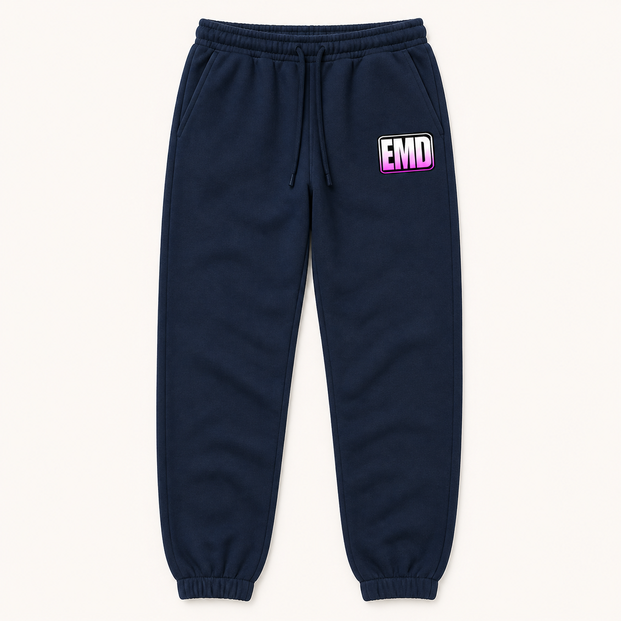 Calca Moletom Emerald - EMD Retangulo Gradiente - Azul Marinho