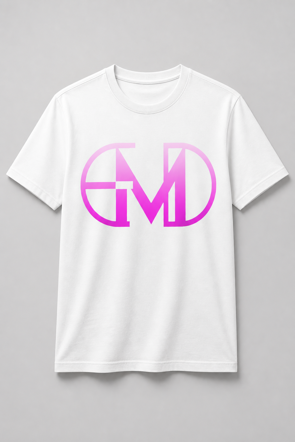 Camisa Emerald - EMD Monograma Rosa - Branco
