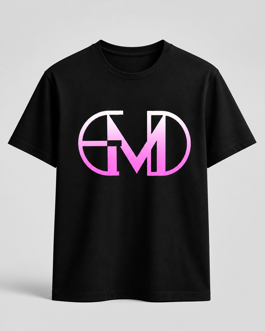 Camisa Emerald - EMD Monograma Rosa - Preto