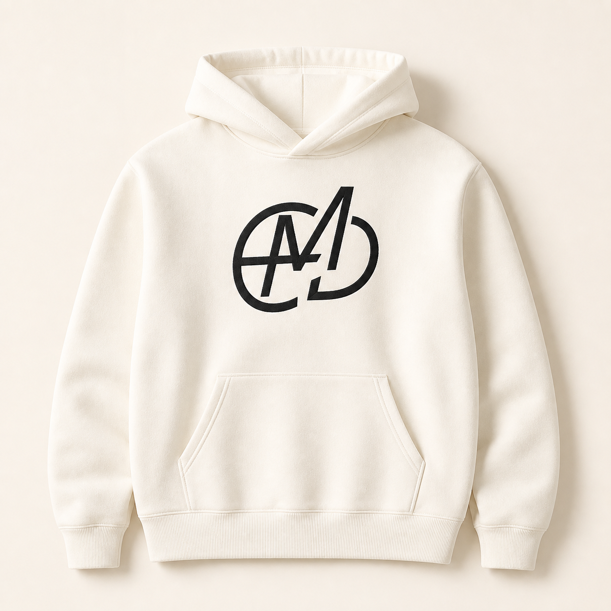 Moletom Emerald - EMD Monograma Branco - Branco