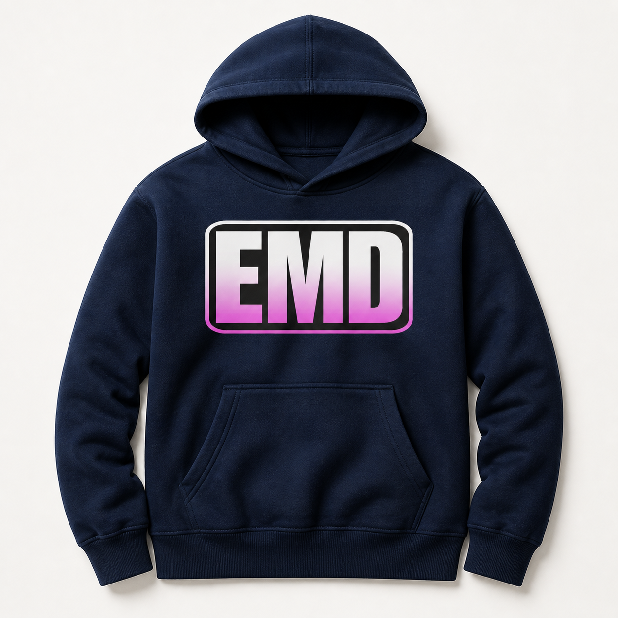 Moletom Emerald - EMD Retangulo Gradiente - Azul Marinho