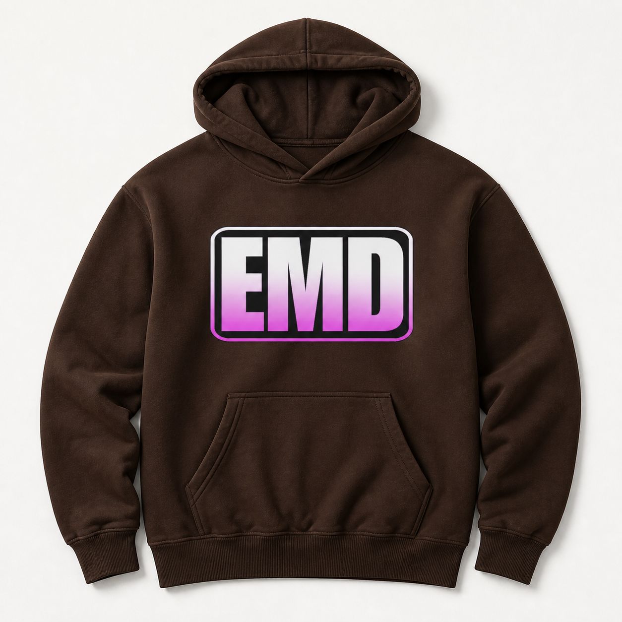 Moletom Emerald - EMD Retangulo Gradiente - Marrom