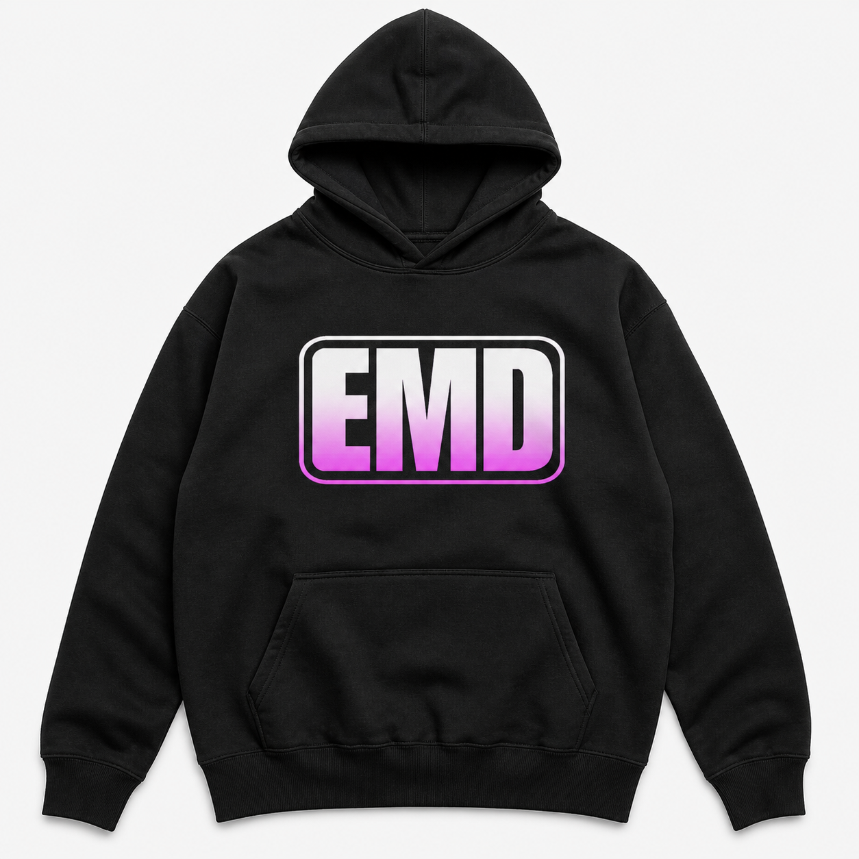 Moletom Emerald - EMD Retangulo Gradiente - Preto